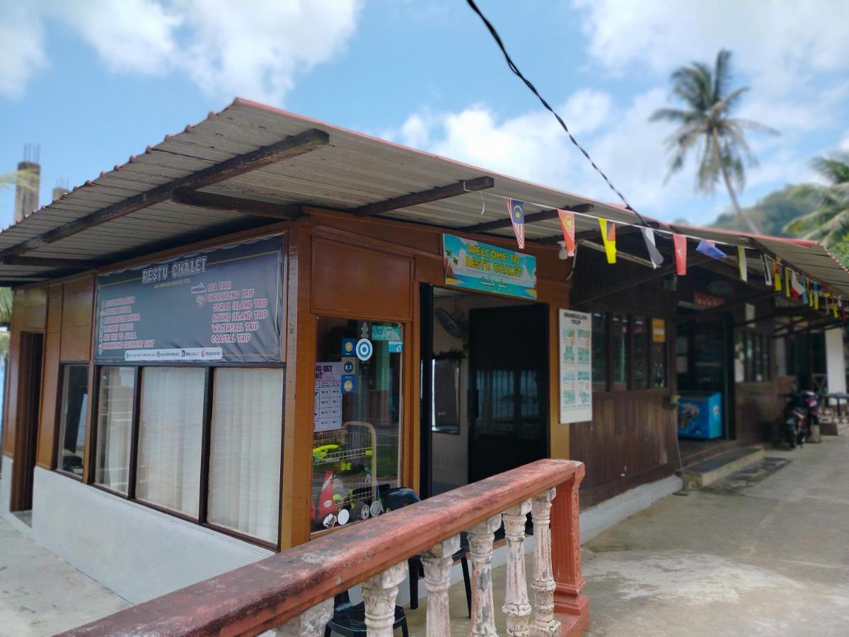 Restu Chalet Tioman Villa Kampong Ayer Batang Ngoại thất bức ảnh