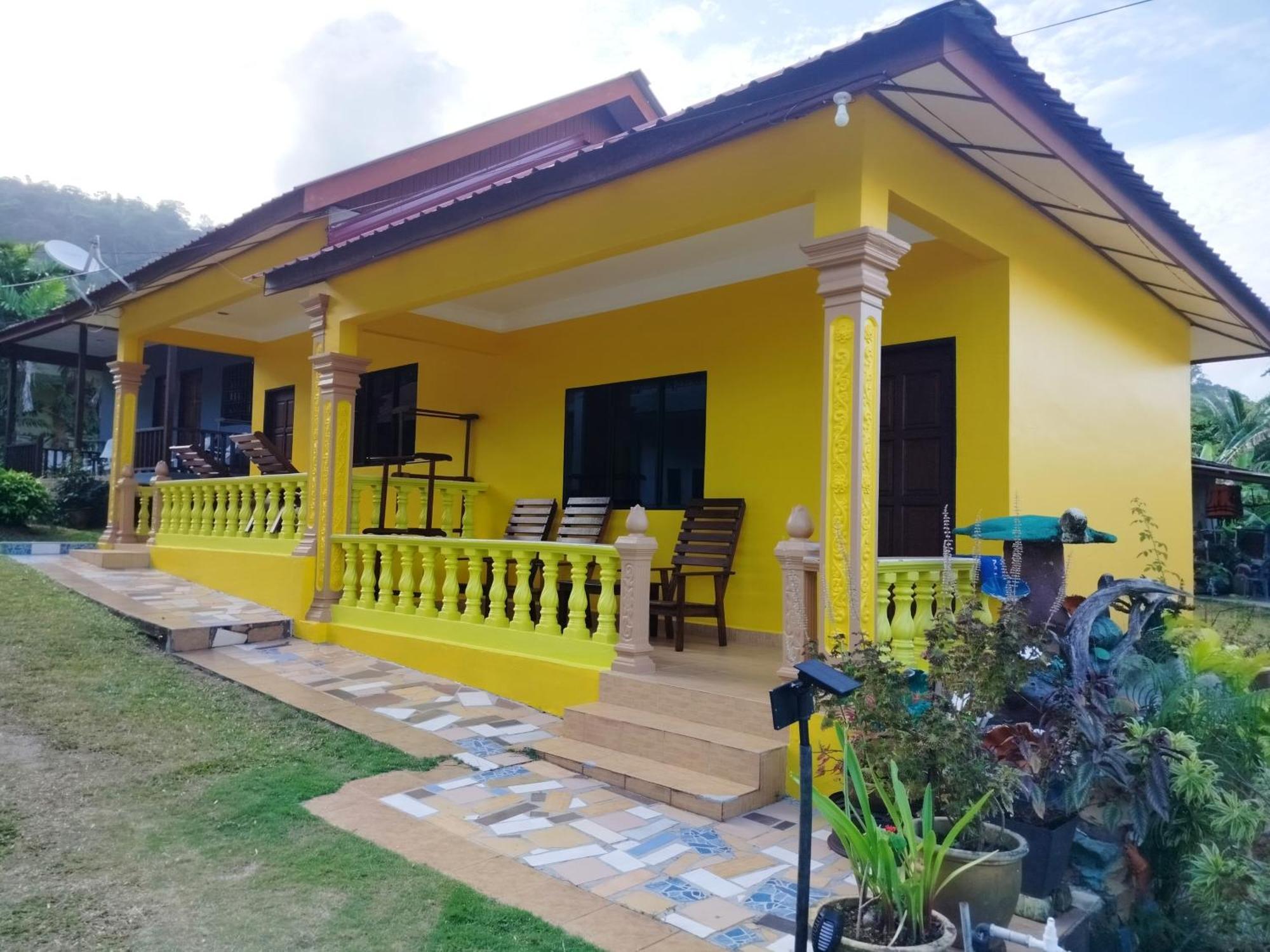 Restu Chalet Tioman Villa Kampong Ayer Batang Ngoại thất bức ảnh